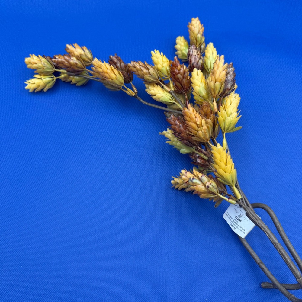 Hearth & Hand with Magnolia Artificial Stem Yellow Brown 065 07 5910 15 inch